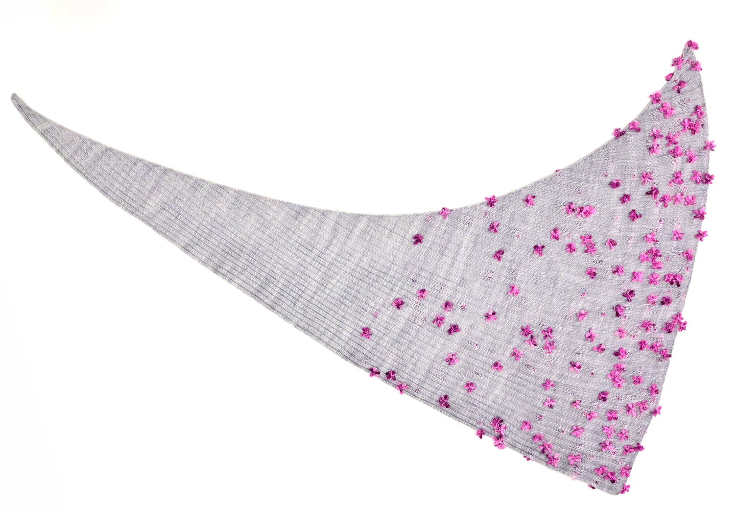 Floral Bouquet Shawl Pattern by Xandy Peters