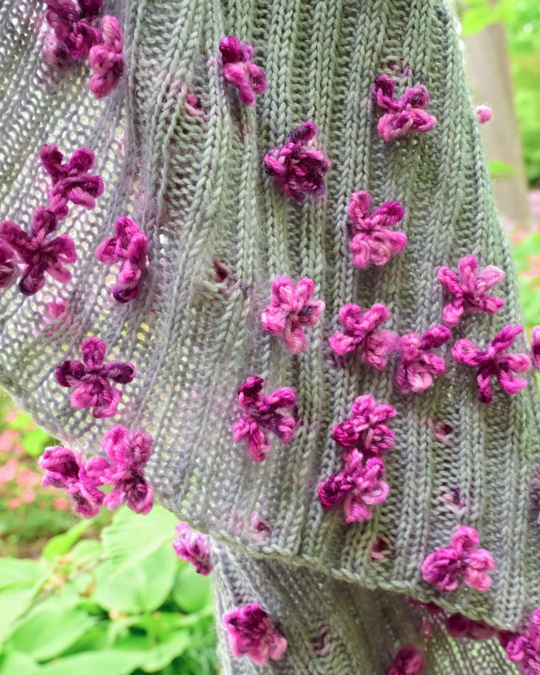 Flower Bouquet Shawl Kit Preorder